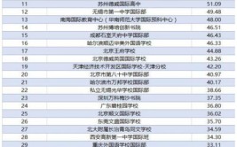 国际本科学校1十2有哪些