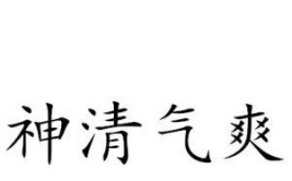 神清气爽的意思解释是什么