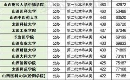 太原学院2023年在贵州各专业招生人数