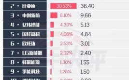 2023年国内动力电池装机量TOP10企业排行榜(装机中商产业动力电池情报网)