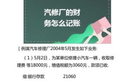 汽车维修不会做账？这52笔账务处理才是干货！一看就知道咋做账(干货才是汽车维修会做账务处理)