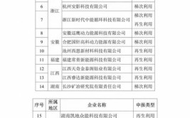 2家惠企进入动力蓄电池回收“白名单”(新能源电池蓄电池动力电池产业)