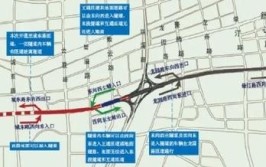 文一路隧道开通后如何避开新堵点 交警为你支几招(隧道开通交警匝道车流)