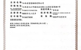 江西省建筑工程施工总承包二级资质客户名单