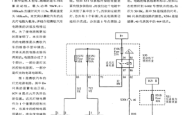 汽车照明线路的检修(开关远光灯故障接触近光灯)