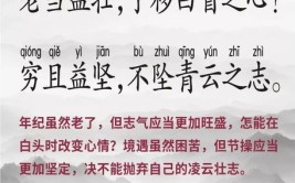 穷且益坚不坠青云之志什么意思