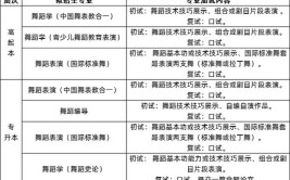 新高考舞蹈教育专业选科要求