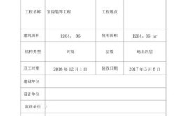 竣工验收装修报告解读,品质生活从细节出发