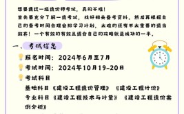 ​​2024年一级造价师考试科目及题型