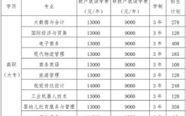 浙江宇翔职业技术学院高职提前招生专业有哪些？