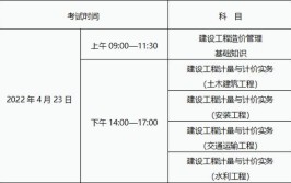 贵州2020年二级造价工程师报名及考试时间