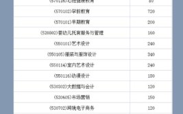 湖南民族职业学院2023年在云南各专业招生人数