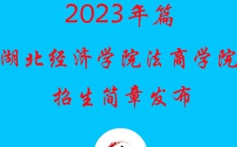 湖北经济学院法商学院2019年普通本专科招生章程