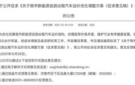 济南新能源出租车8月20日调价！(运价巡游新能源加收乘客)