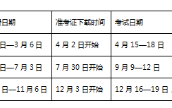 网络教育全国统考报名及考试时间是什么时候