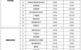 2023年最新湖南省专升本学校排名