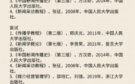 天津财经大学2021年考研专业课推荐书目