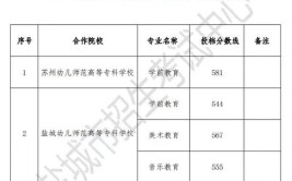 2024盐城民办专科学校有哪些