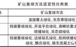 矿山复绿到底是什么如何复绿附10种主要复绿技术方法