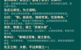 庄公寤生惊姜氏翻译