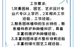 园林速递园艺师的报考要求以及就业之路