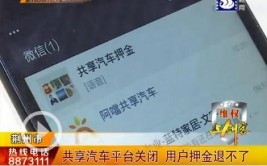 安全事故频发 用户押金难退 火热的共享汽车为何让人忧？(共享汽车用车押金用户)