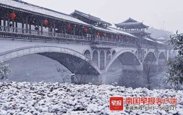 桂林市区时隔多年再现雪景(雪景时隔瑞雪市区再现)