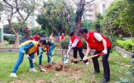 莱州市文泉学校小学部三年级开展红领巾植绿护绿志愿综合实践活动