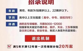 灵璧消防救援大队招聘政府专职消防员54人