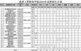 2024年惠州工程职业学院选科要求对照表