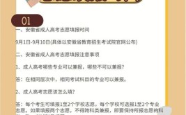 平阳成人高考可以报几个志愿？