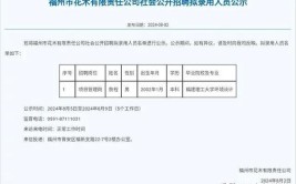 福州市花木有限责任公司社会公开招聘公告