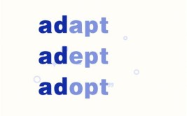 单词联想adapt adept adopt(选择收养拉丁语内行词源)