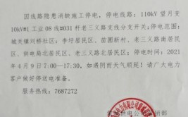 最新！长葛这些地儿要停电！涉及一峰、宇龙广场、人民医院……(停电月薪有限公司操作工交叉口)