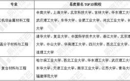 开设高分子合成技术专业大学有哪些