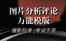 艺考摄影图片/照片作品赏析/分析范文