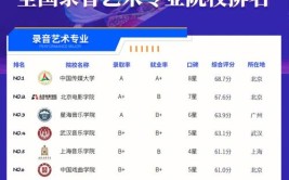 开设录音技术与艺术专业大学有哪些