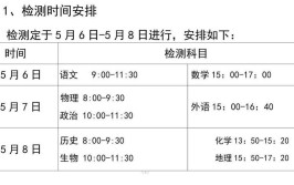 2024高中一模二模是什么时间