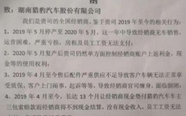 车主被“坑惨”！猎豹汽车经销商发表声明：将停止国内免费售后维保服务(猎豹车主经销商汽车停止)