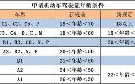 多少岁可以考驾照？(周岁考驾照驾车申请驾驶证)