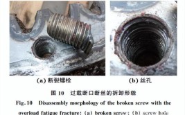 发动机连杆螺栓常见缺陷分析及更换安装(螺栓连杆螺母折断裂纹)