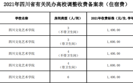 2024四川文化艺术学院艺术类学费多少钱一年