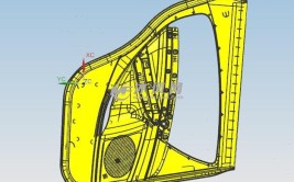 C70E敞车下侧门板复合模设计及应用(侧门敞车模具设计卸料)