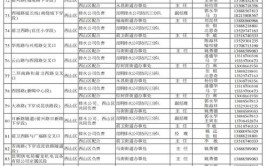 家门口淹水找他们！昆明主城405个易涝淹水点负责人电话公布(街道办事处副主任西山主任交叉口)