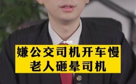 嫌公交开太慢砸晕司机？律师：干扰公交司机驾驶甚至可构成刑事犯罪(驾驶司机央视网殴打刑法)