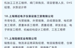 最新招聘！详戳→(岗位招聘工程师嘉定有限公司)