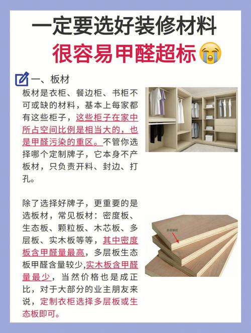 这些装修材料保命赶紧扔！(甲醛保命装修材料新家入住) 建筑知识