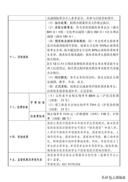 2024上海政法学院春季高考招生简章 育学科普