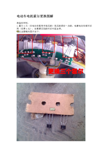 电动车无刷电机的常见故障和维修方法(电机霍尔绕组磁钢电动车) 汽修知识 电动车无刷电机的常见故障和维修方法(电机霍尔绕组磁钢电动车) 汽修知识