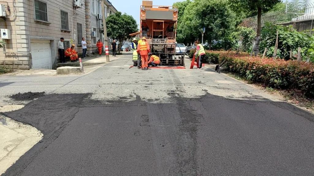 常养常新！永丰街道这条公路完成预防性养护(永丰养护预防性街道这条) 汽修知识